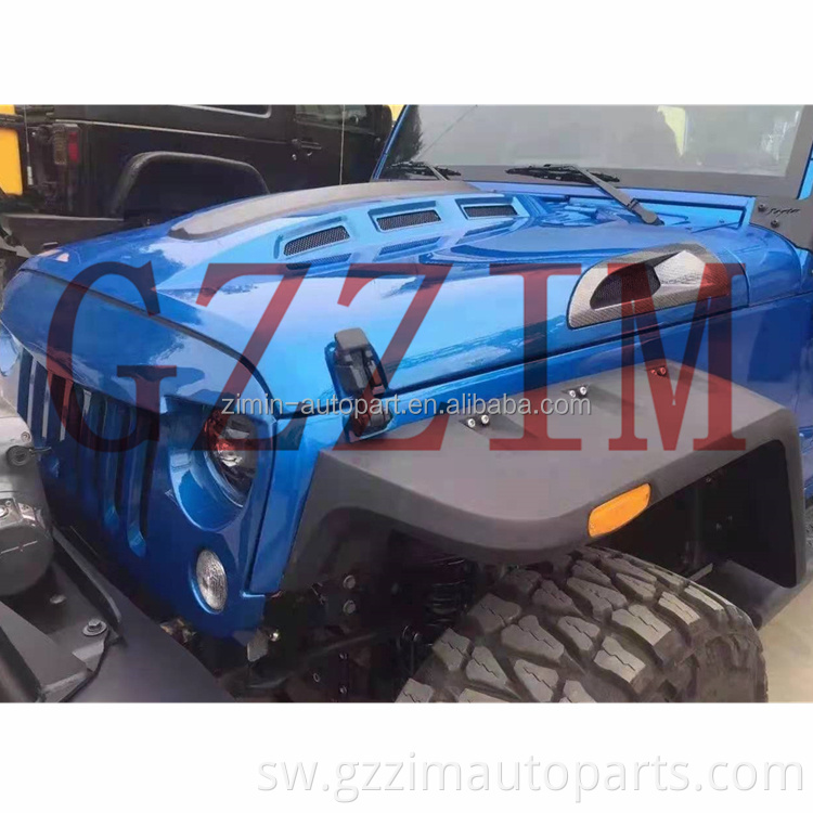 Hood Bonnet Gari Offroad 4x4 Auto Accessories Gari Injini Hood kwa JE*P Jl Jt Jk